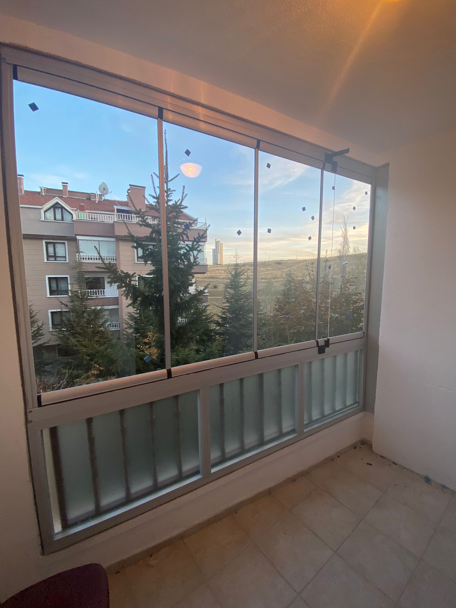 cam balkon doğan bey